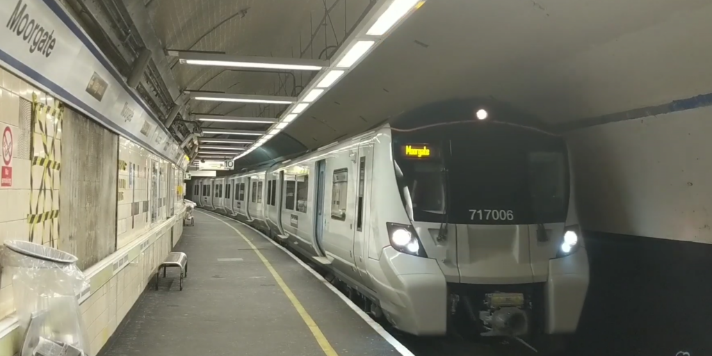 Great Northern class 717 Moorgate