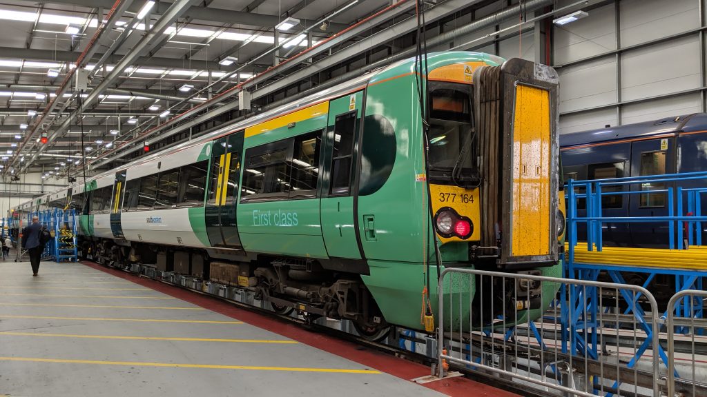 Southern Class 377 Ramsgate Depot