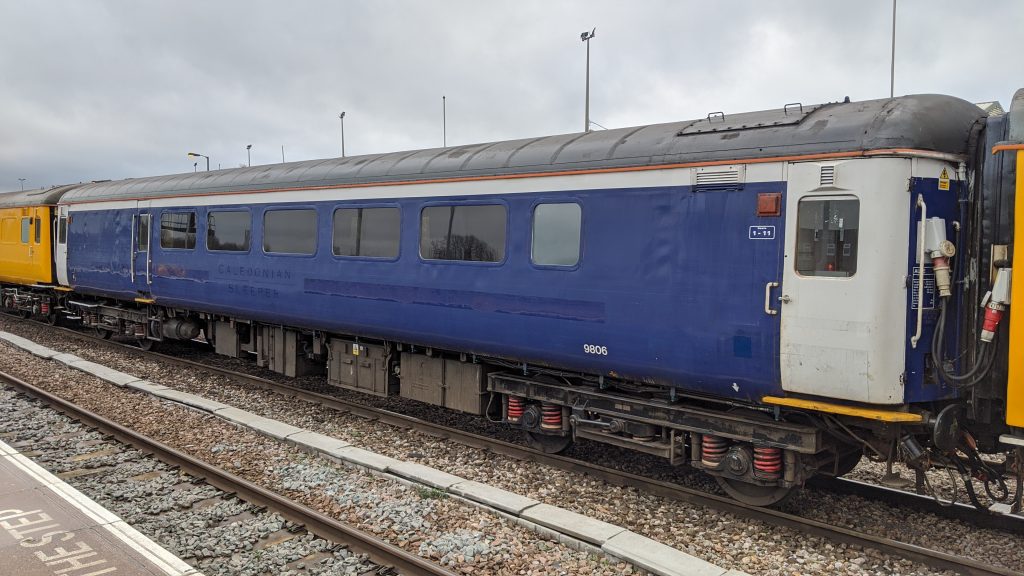 Ex Caledonian Sleeper Coach