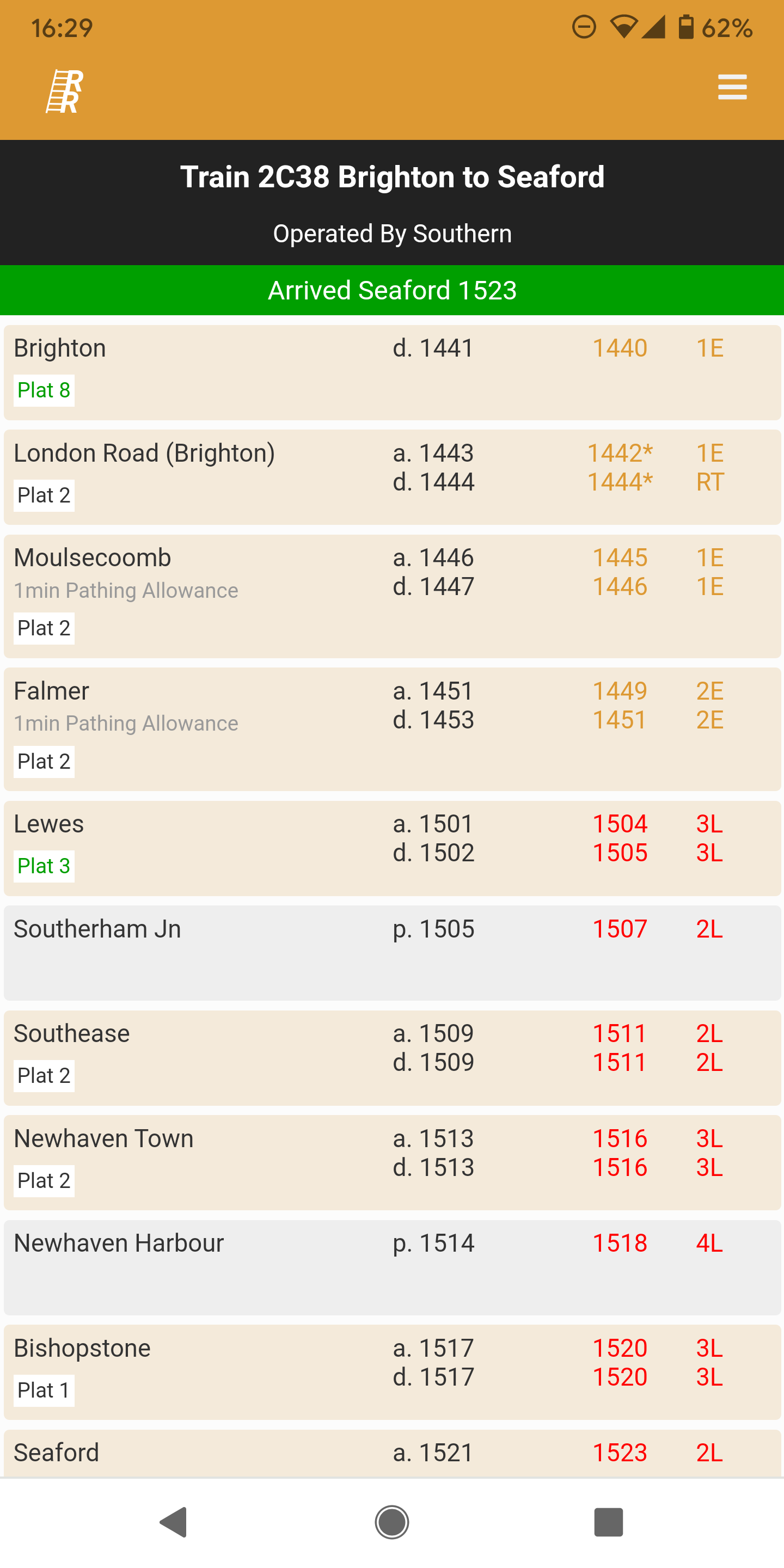 Train Schedule Image